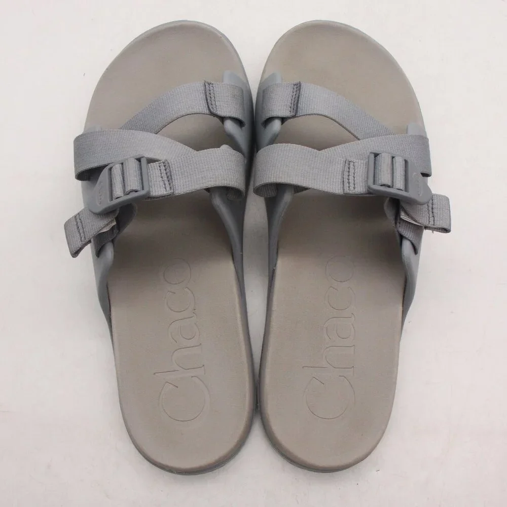 Chaco Chillos Slides Women's 11 Sport Sandals Gray Casual Shoes_9